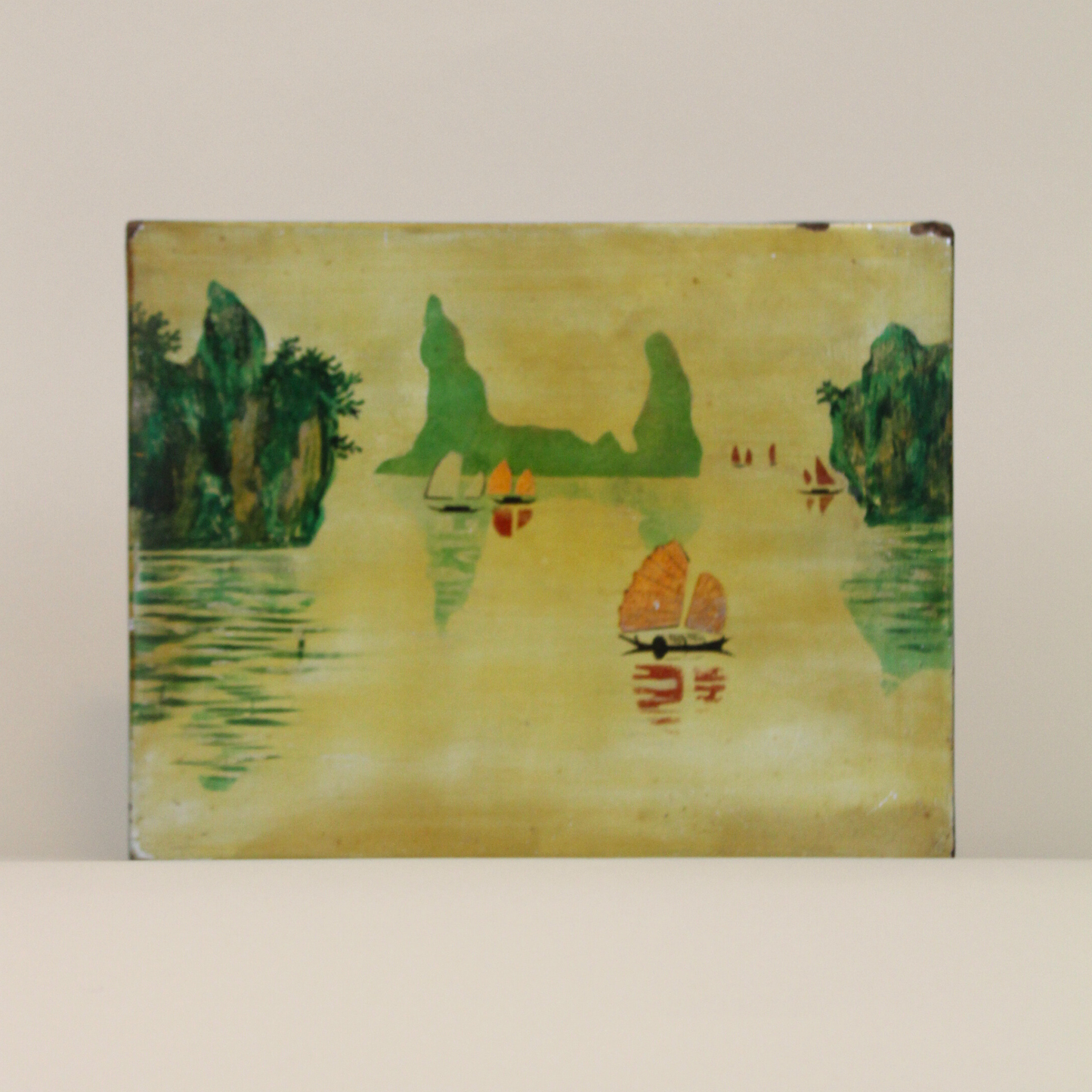 Hand Painted Chinoiserie Box