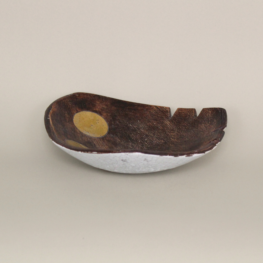 Jaru Jagged Edge Wood Bowl/Ashtray
