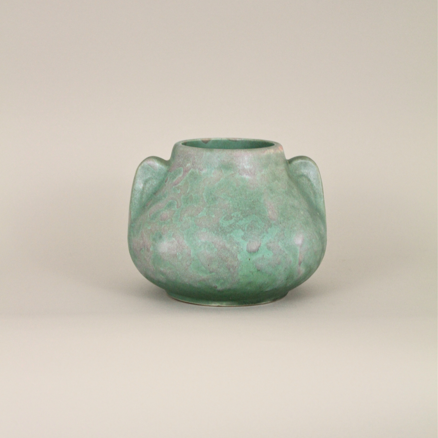 Green Brush McCoy Vintage Pottery