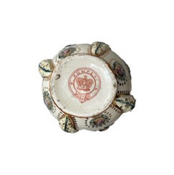 Small Antique Majolica Vase