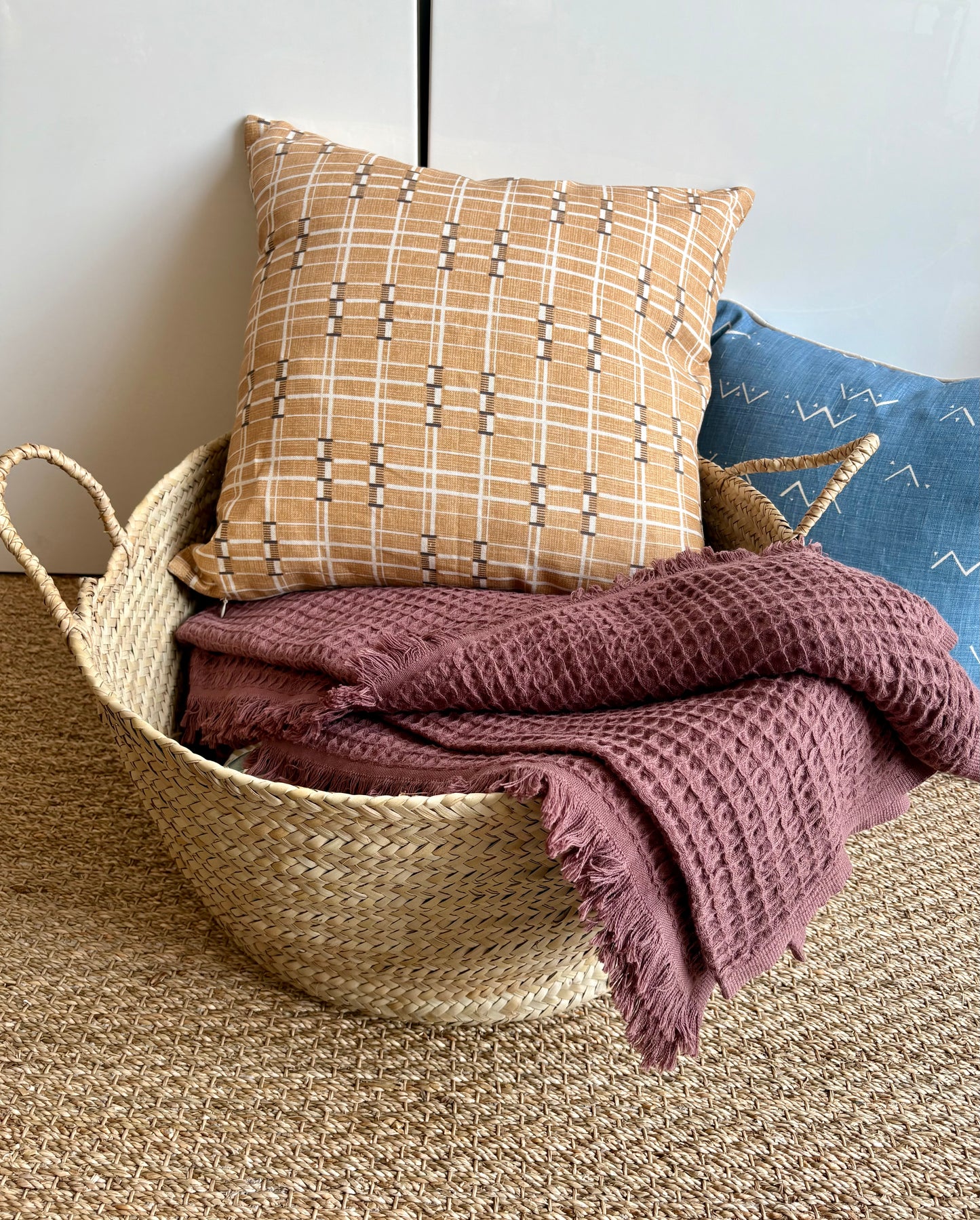 100% Cotton Waffle Throws