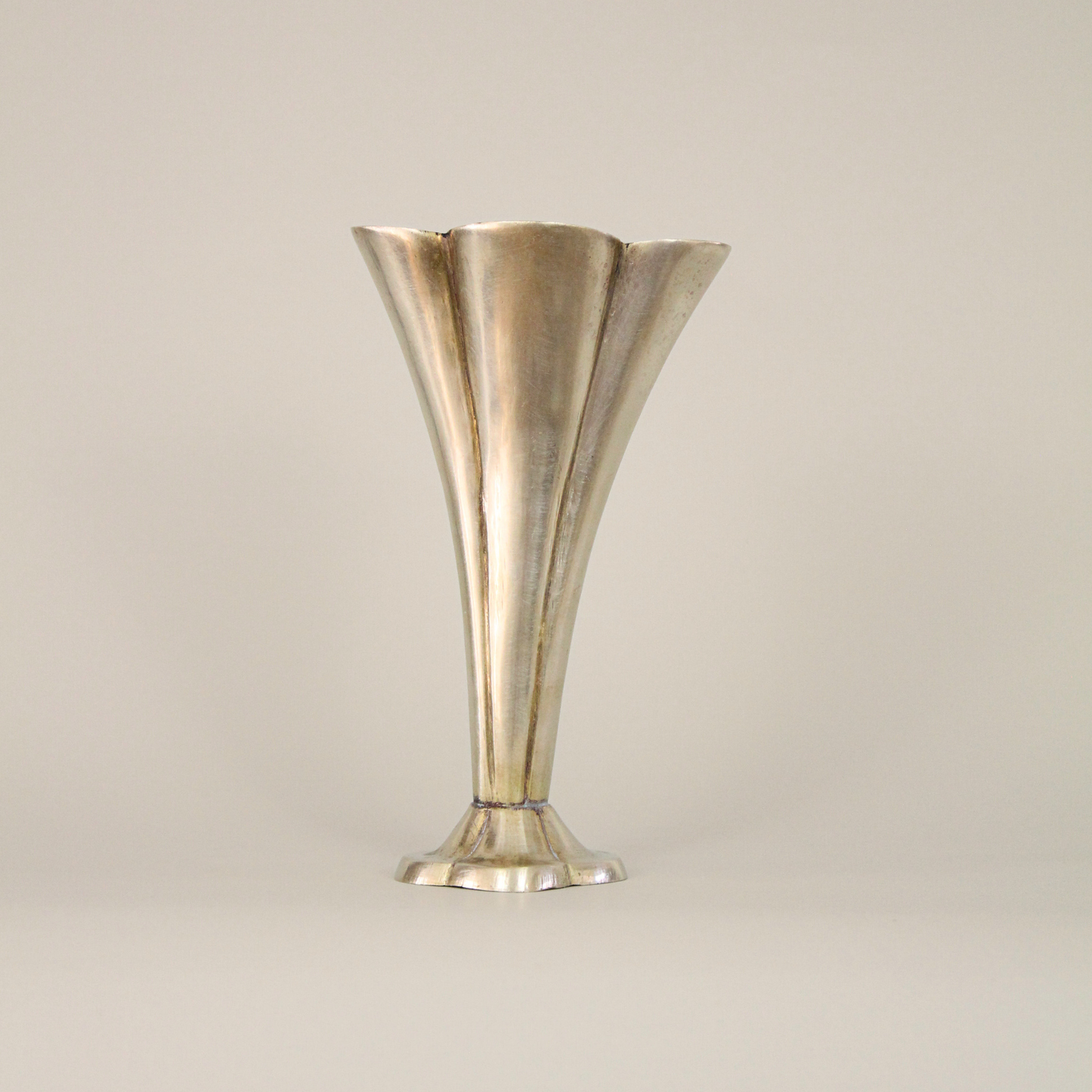 Vintage Swedish Fluted Vases