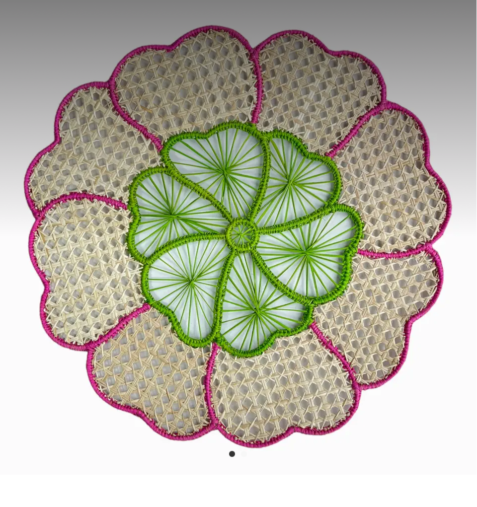 Cora Cora handwoven Cayena placemats