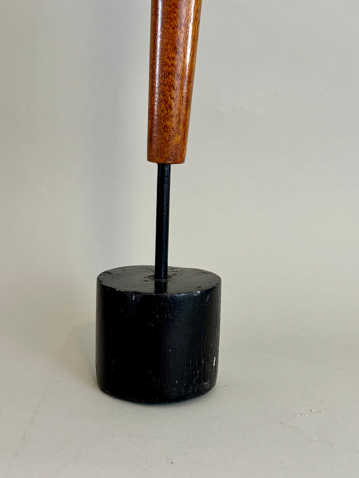 Vintage wood Mid Century sculpture
