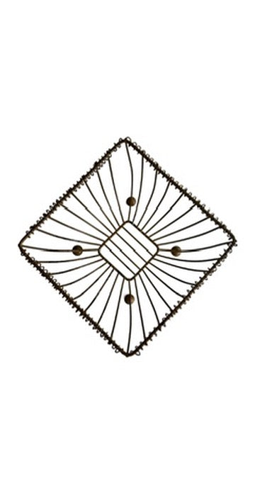 Vintage French Wire Bread Basket