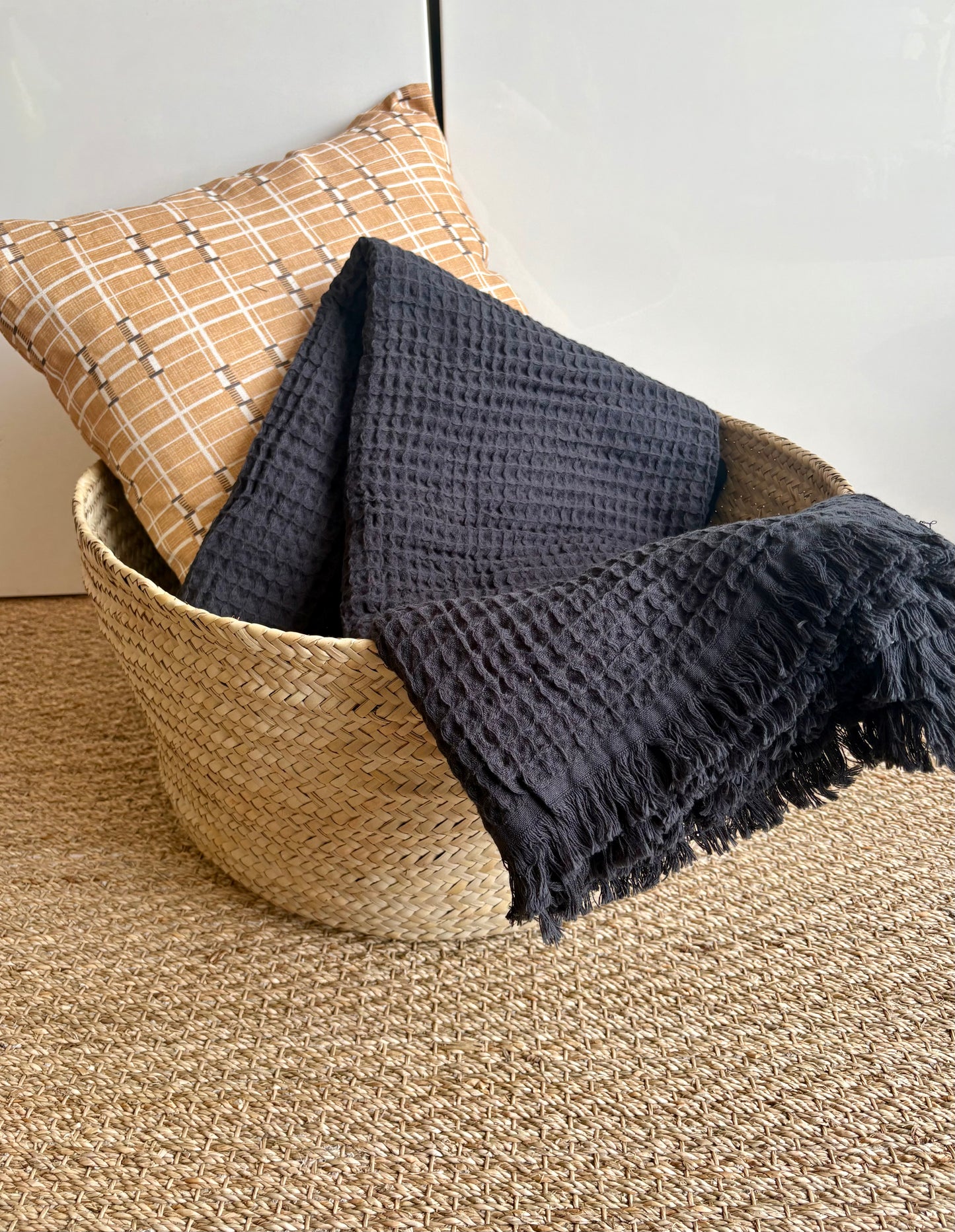 100% Cotton Waffle Throws