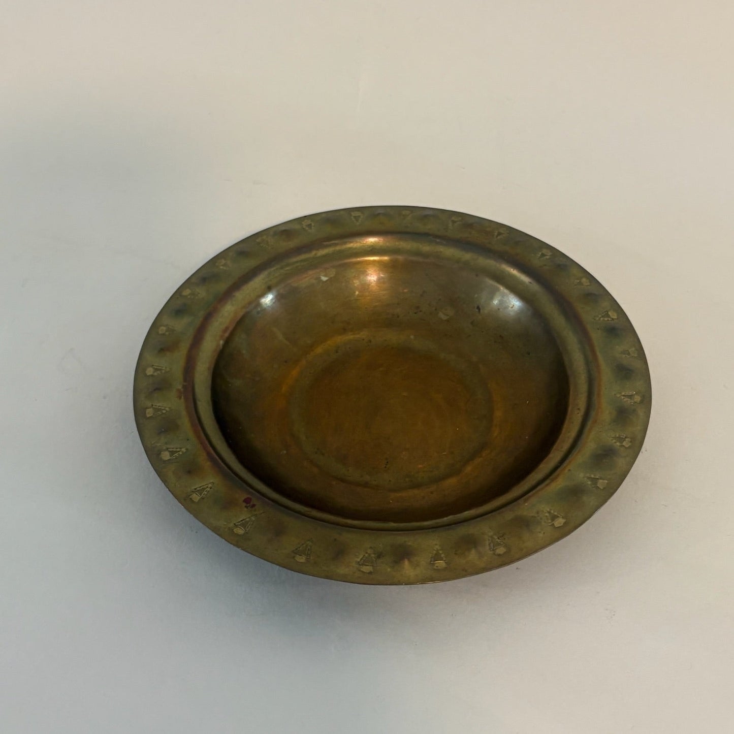 Vintage Swedish Brass Bowl