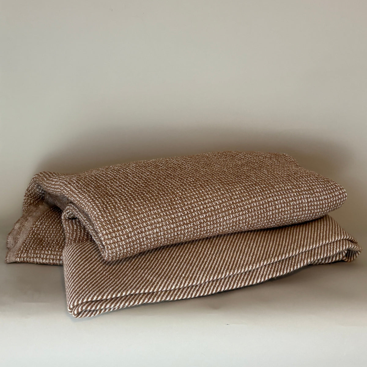 Cotton/Wool Throw Blanket