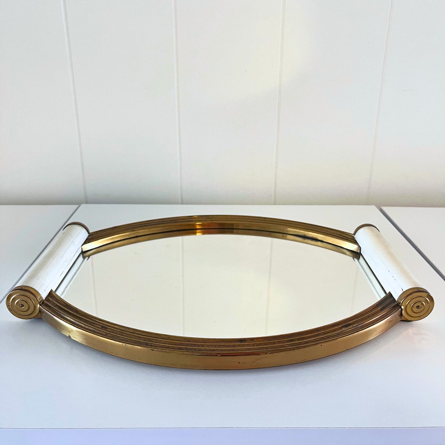 French Art Deco Mirrored Tray