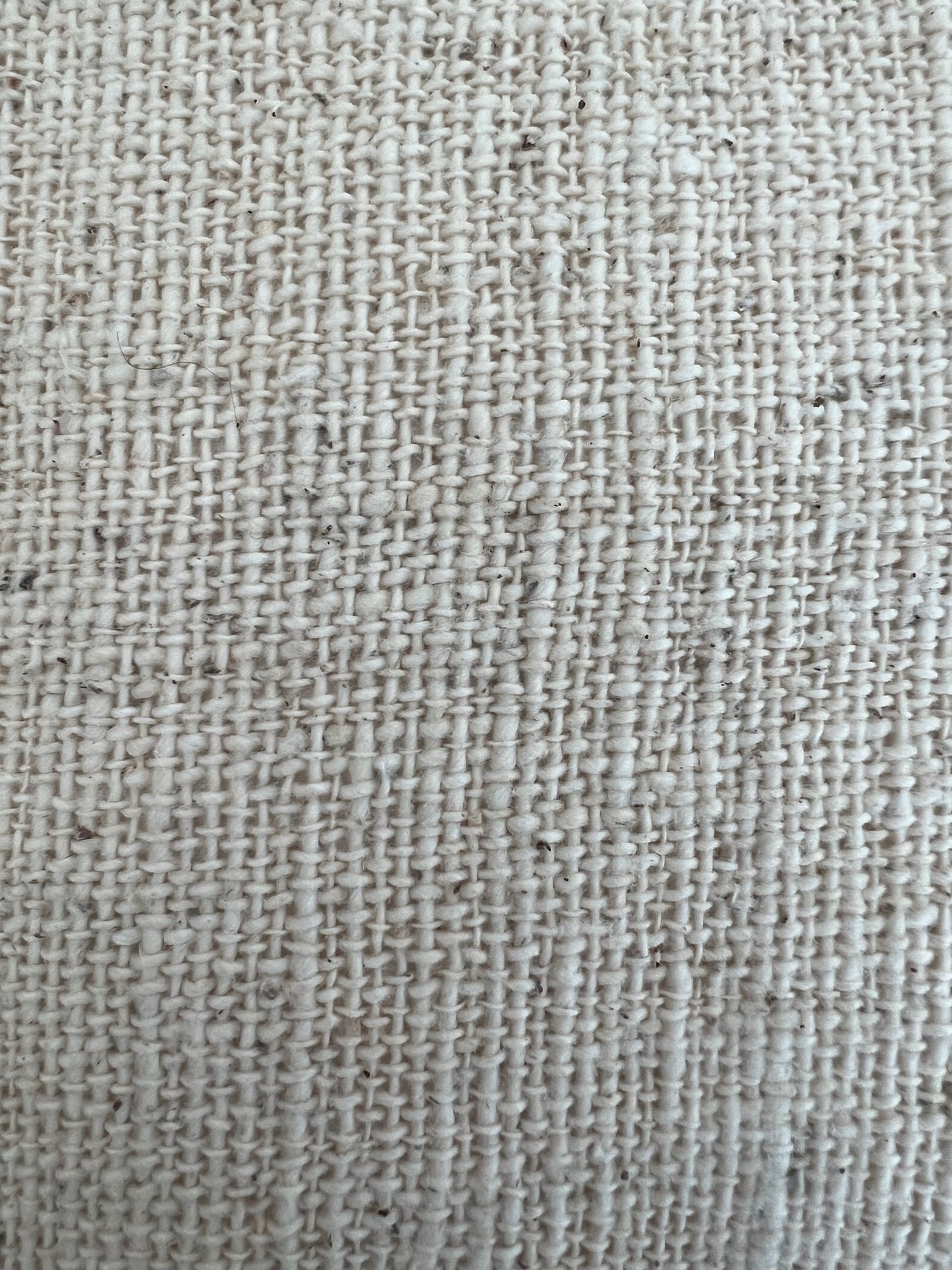 Cream Woven Pillow