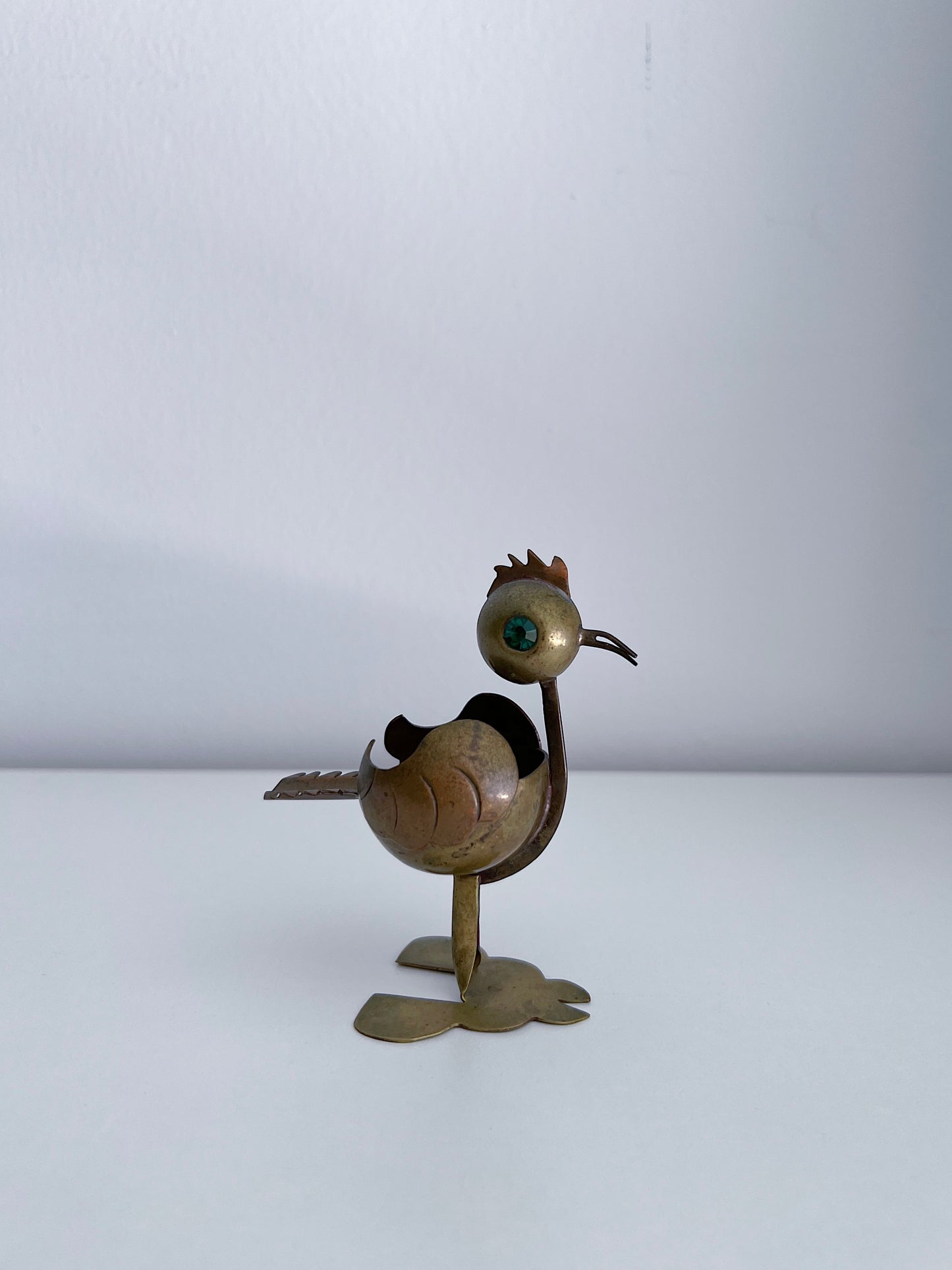 Vintage Mexican Taxco Bird Ashtray