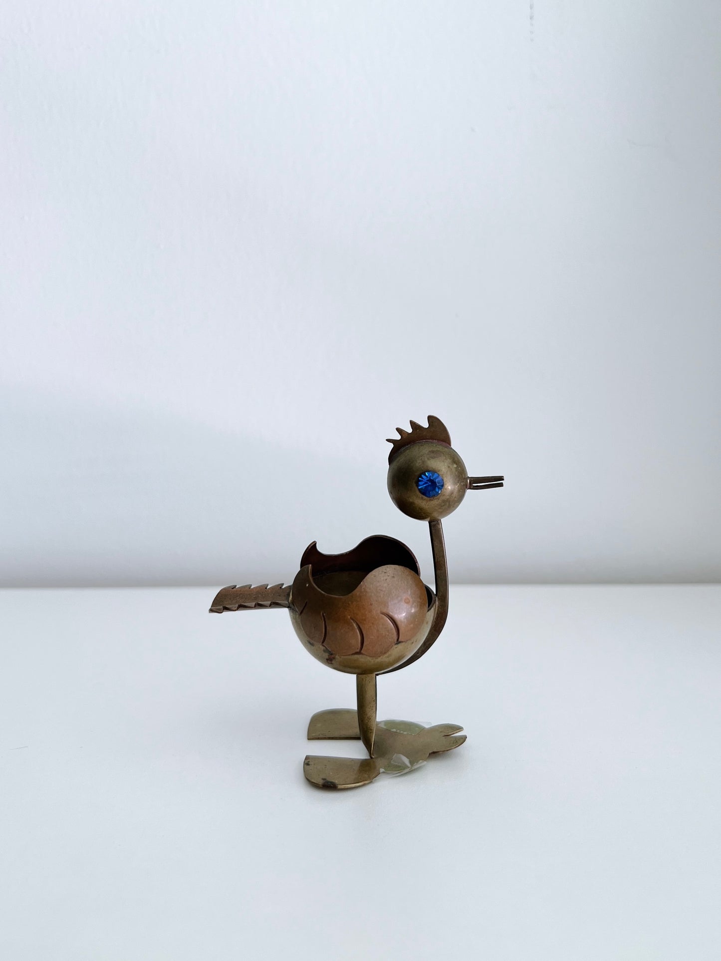 Vintage Mexican Taxco Bird Ashtray