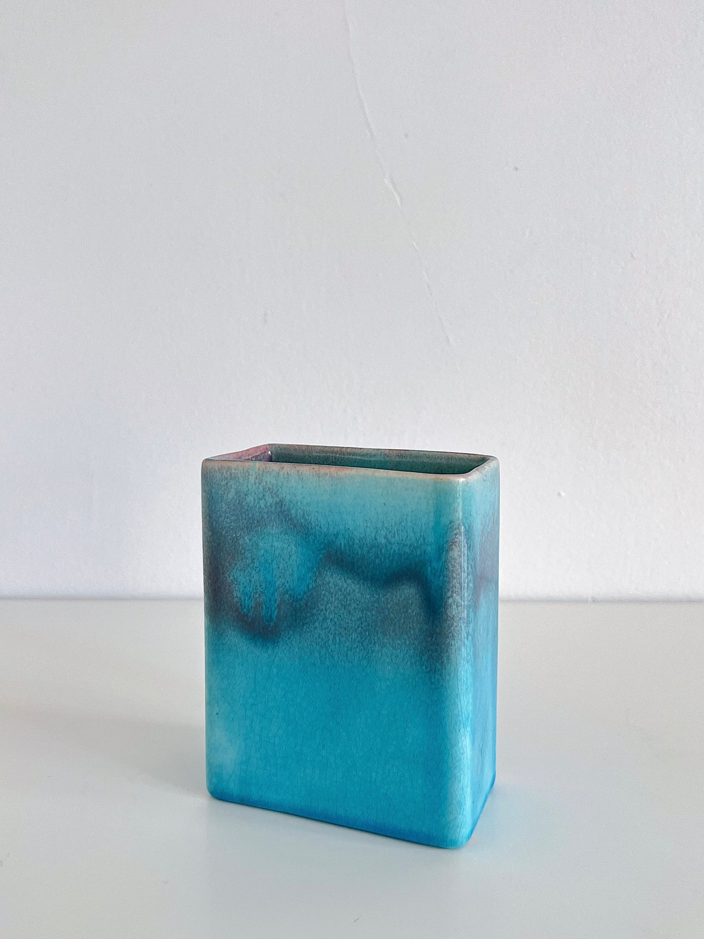 Blue Stoneware Vessel