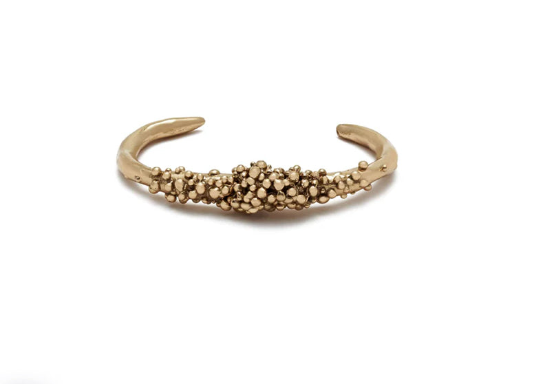 JULIE COHN caviar bronze cuff bracelet