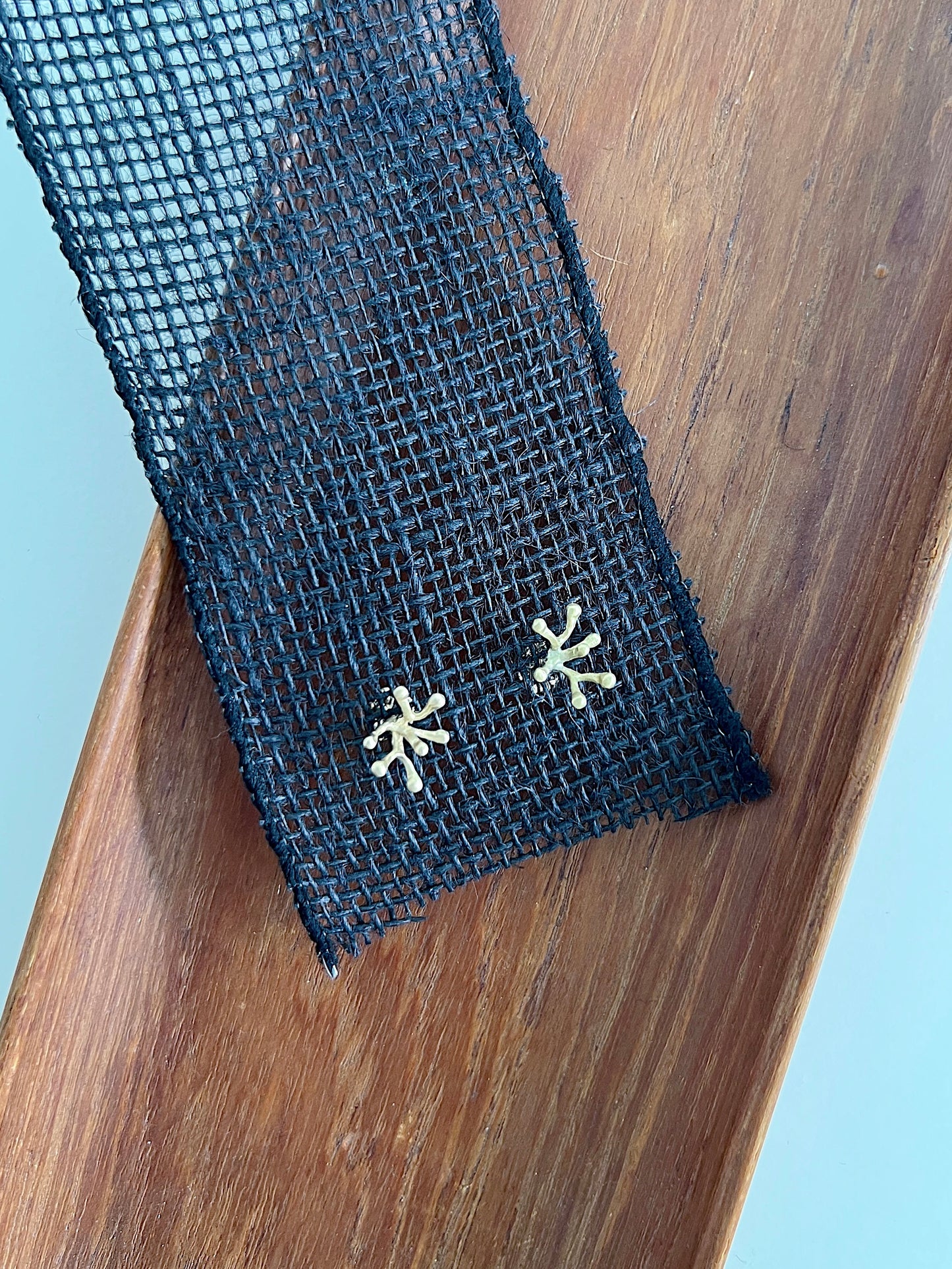 JULIE COHN stamen bronze earrings