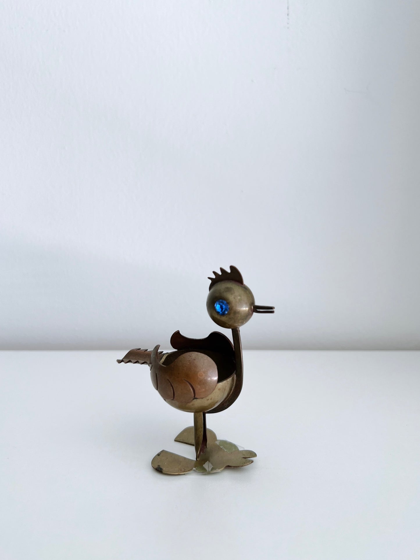 Vintage Mexican Taxco Bird Ashtray