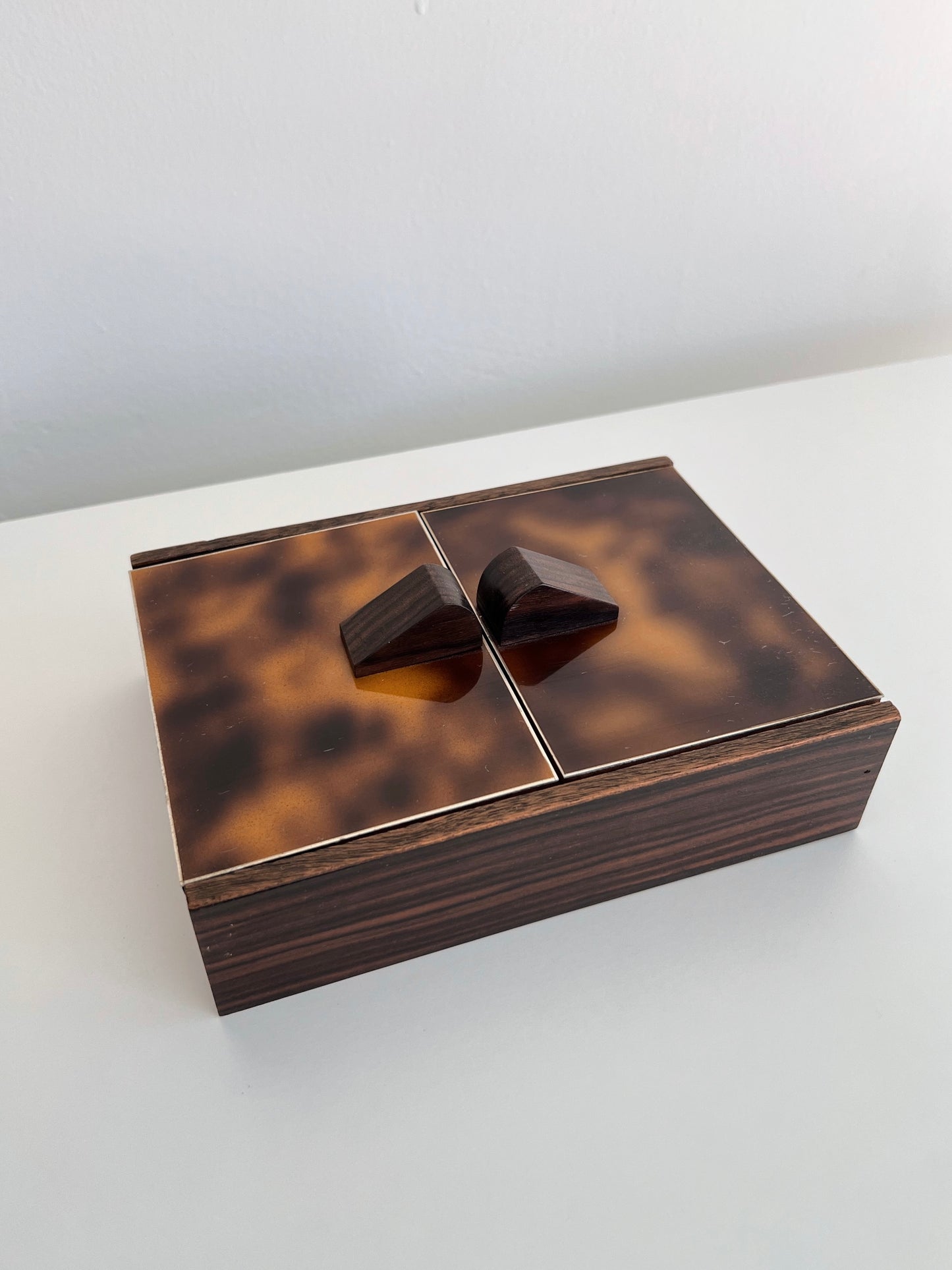 Art Deco Faux Tortoiseshell Box