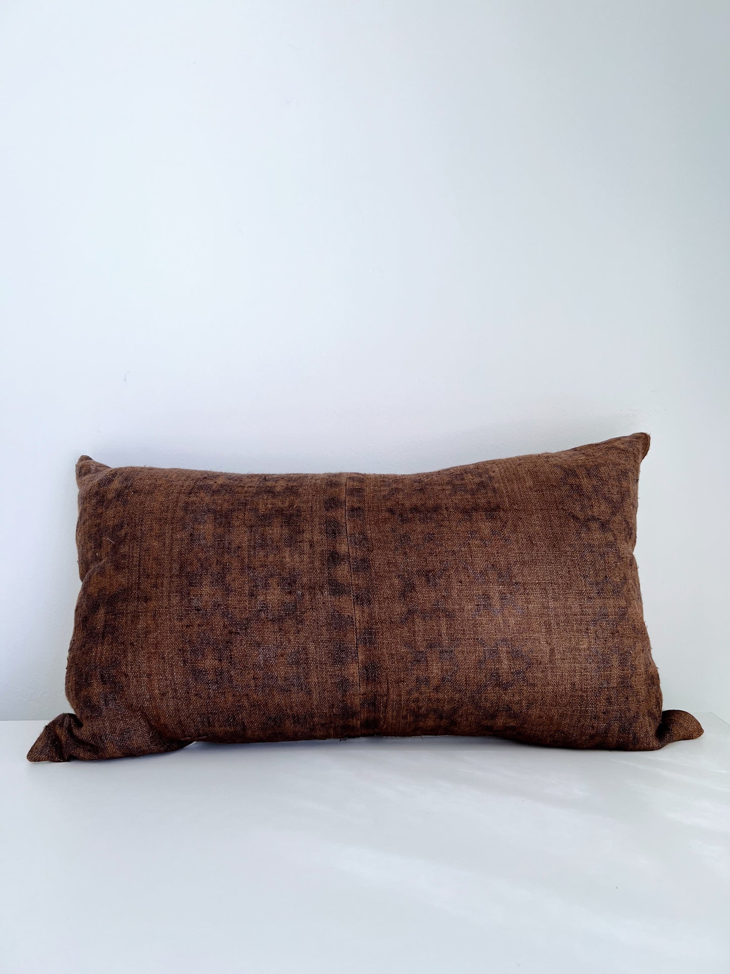 Brown Woven Pillow