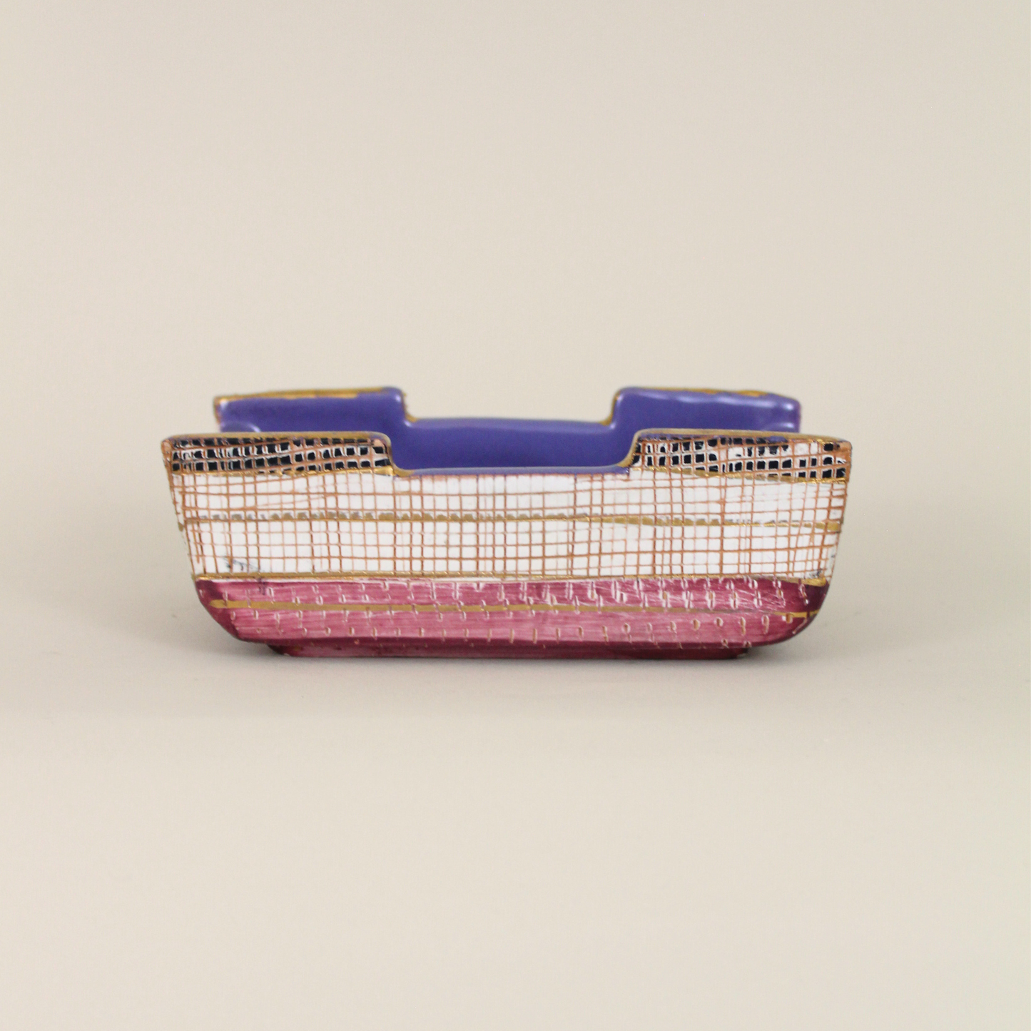 Bitossi Rectangular Ashtray