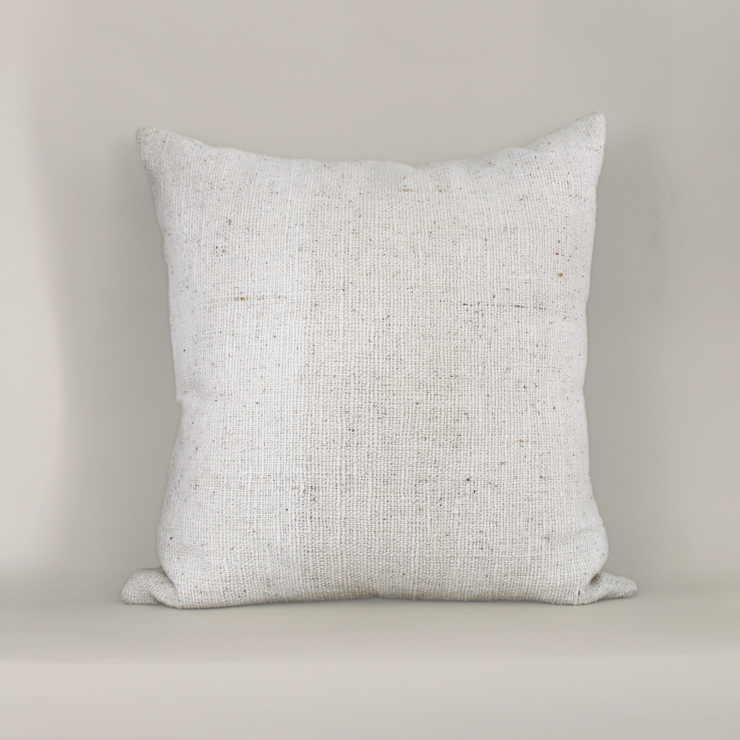 Cream Woven Pillow