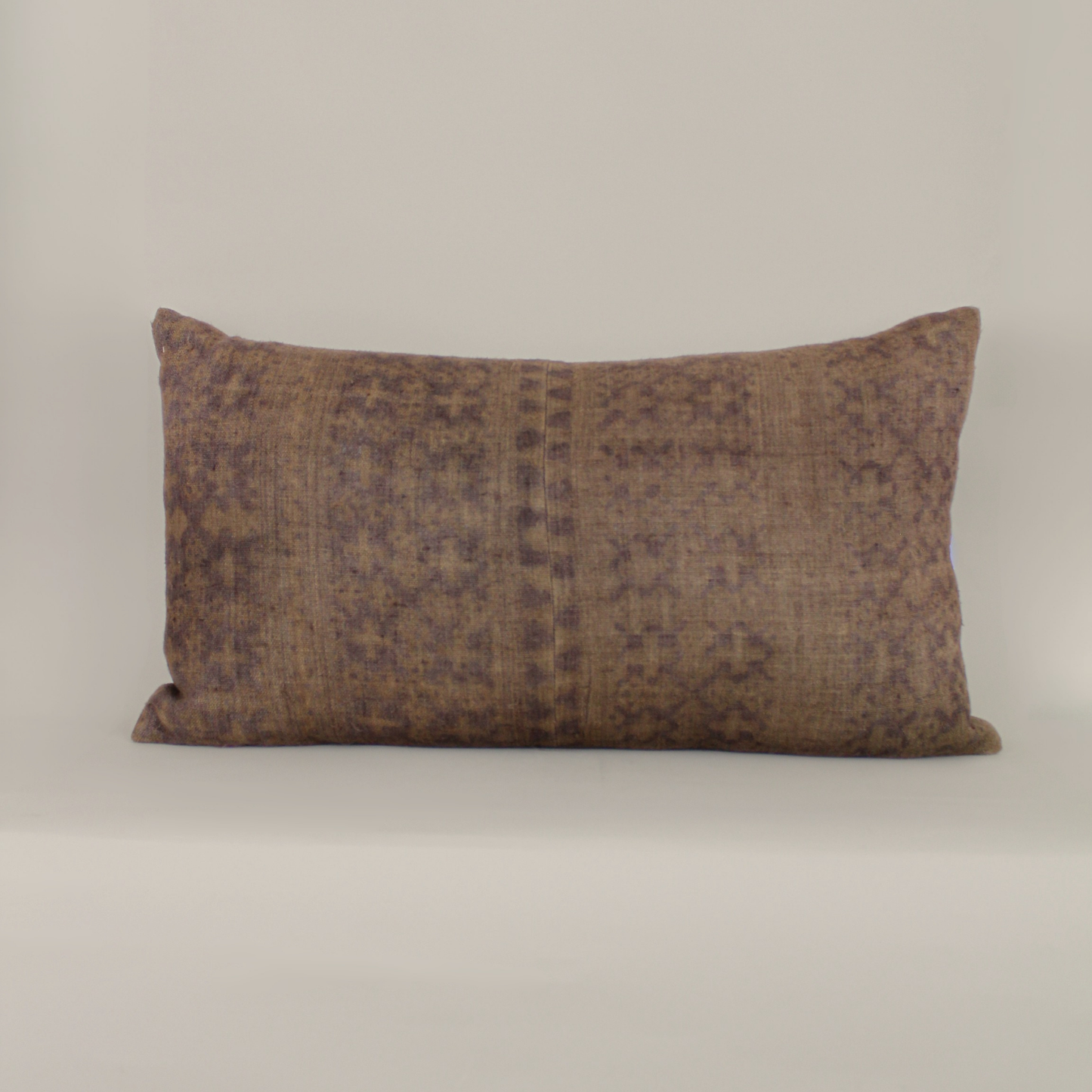 Brown Woven Pillow