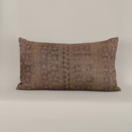 Brown Woven Pillow