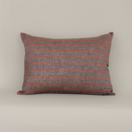 Custom Linen Stripped Pillow