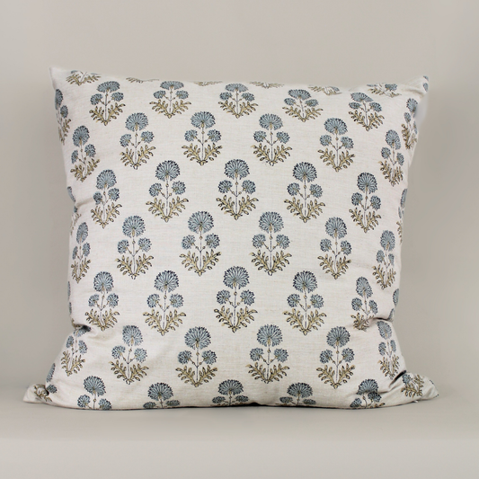 Block Print 26” Throw Pillow in Rishi
