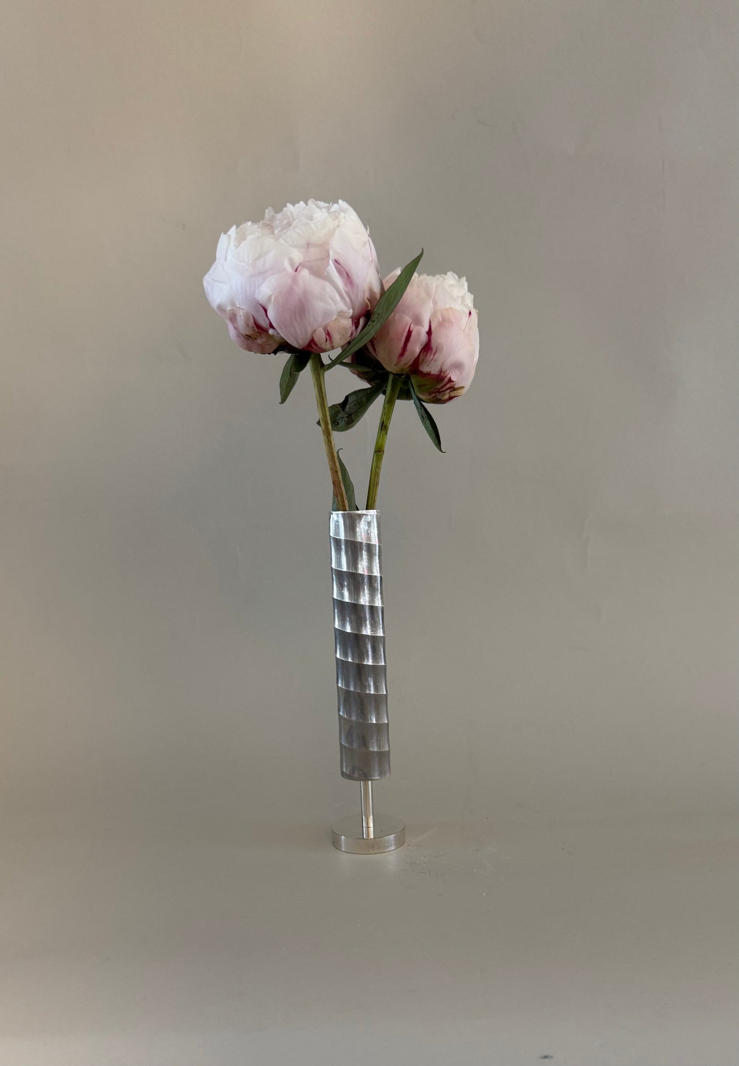 Mid Century silver bud vase