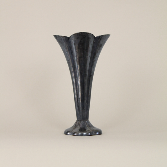 Vintage Swedish Fluted Vases