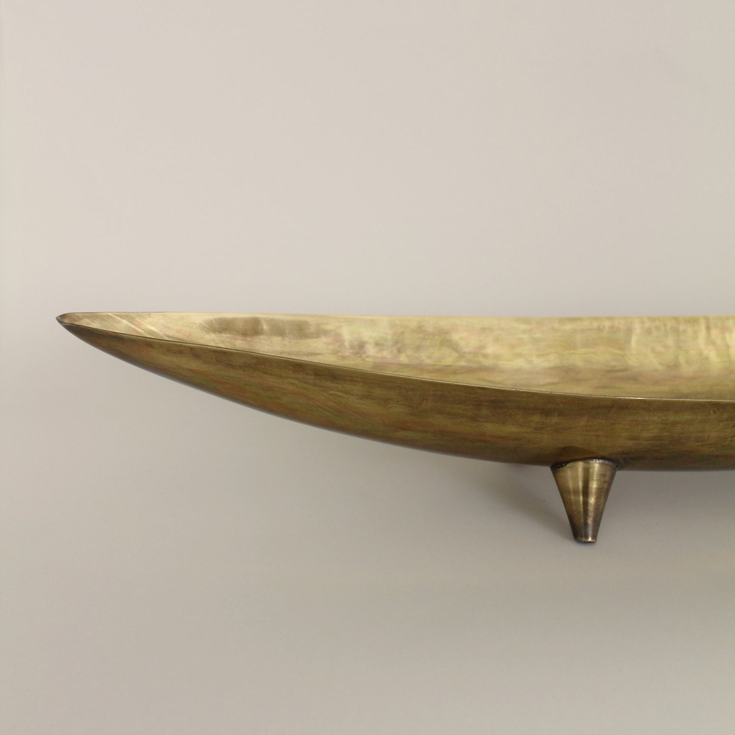 Long Decorative Brass Bowl