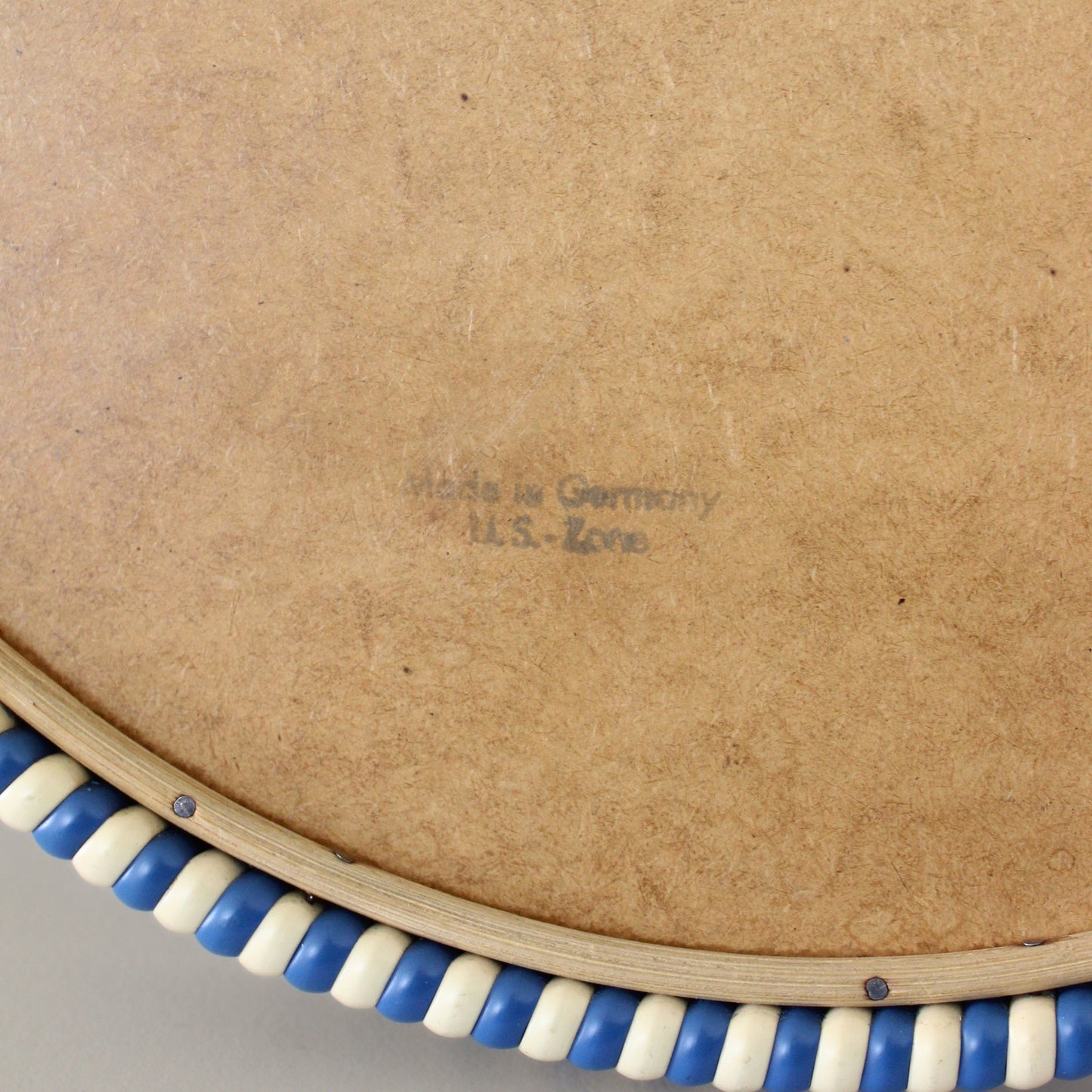 Mid Century Reverse Glass Painted Tray