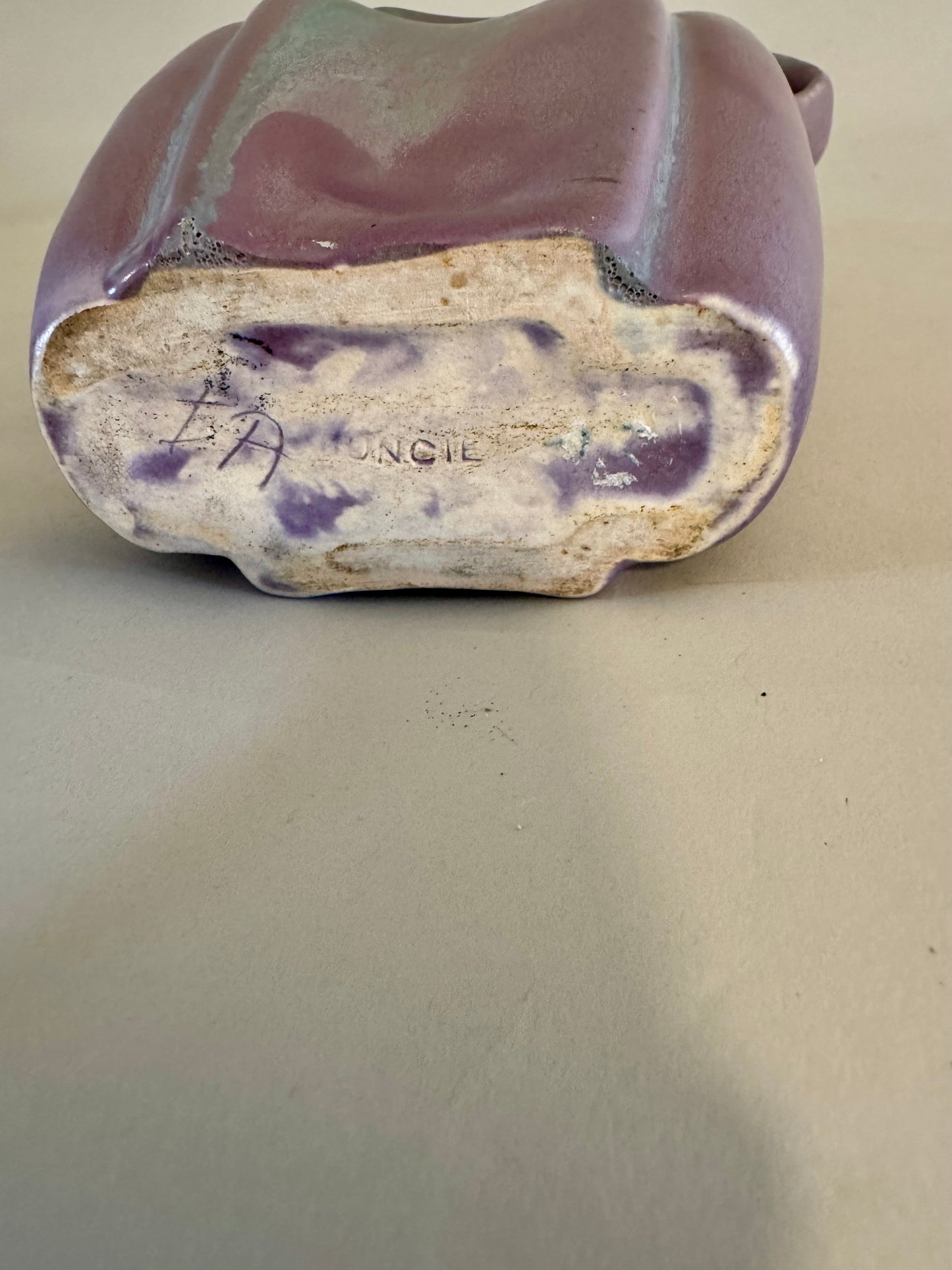 Vintage Muncie “pillow” vase