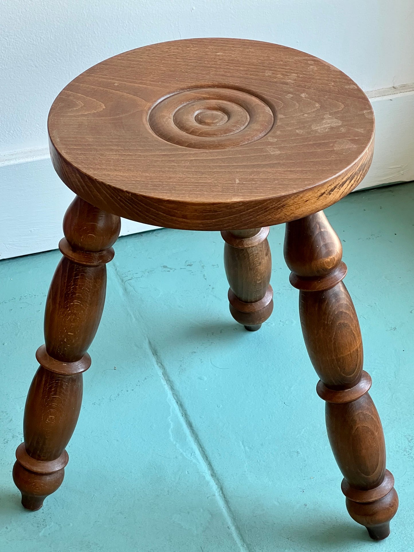 Vintage French tripod stool