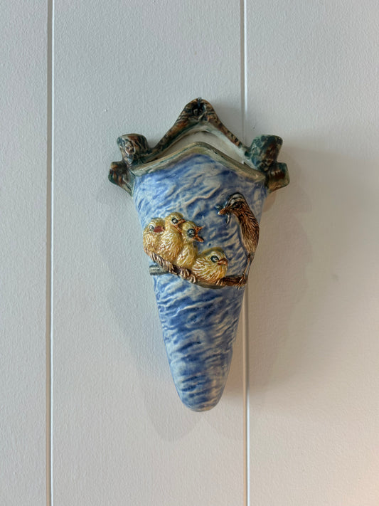 Roseville Baby Bird Wall Pocket