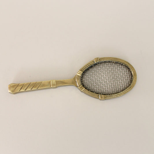Brass Tennis Racket