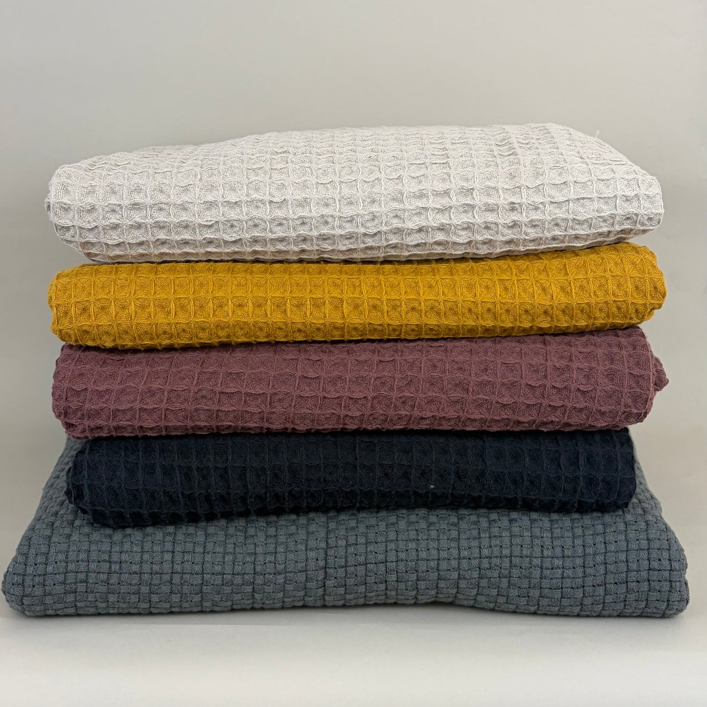 100% Cotton Basket Weave Throw
