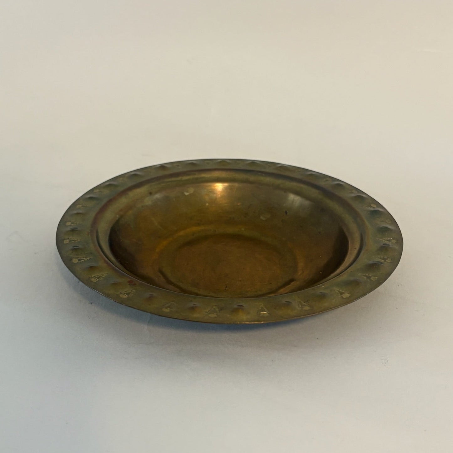 Vintage Swedish Brass Bowl