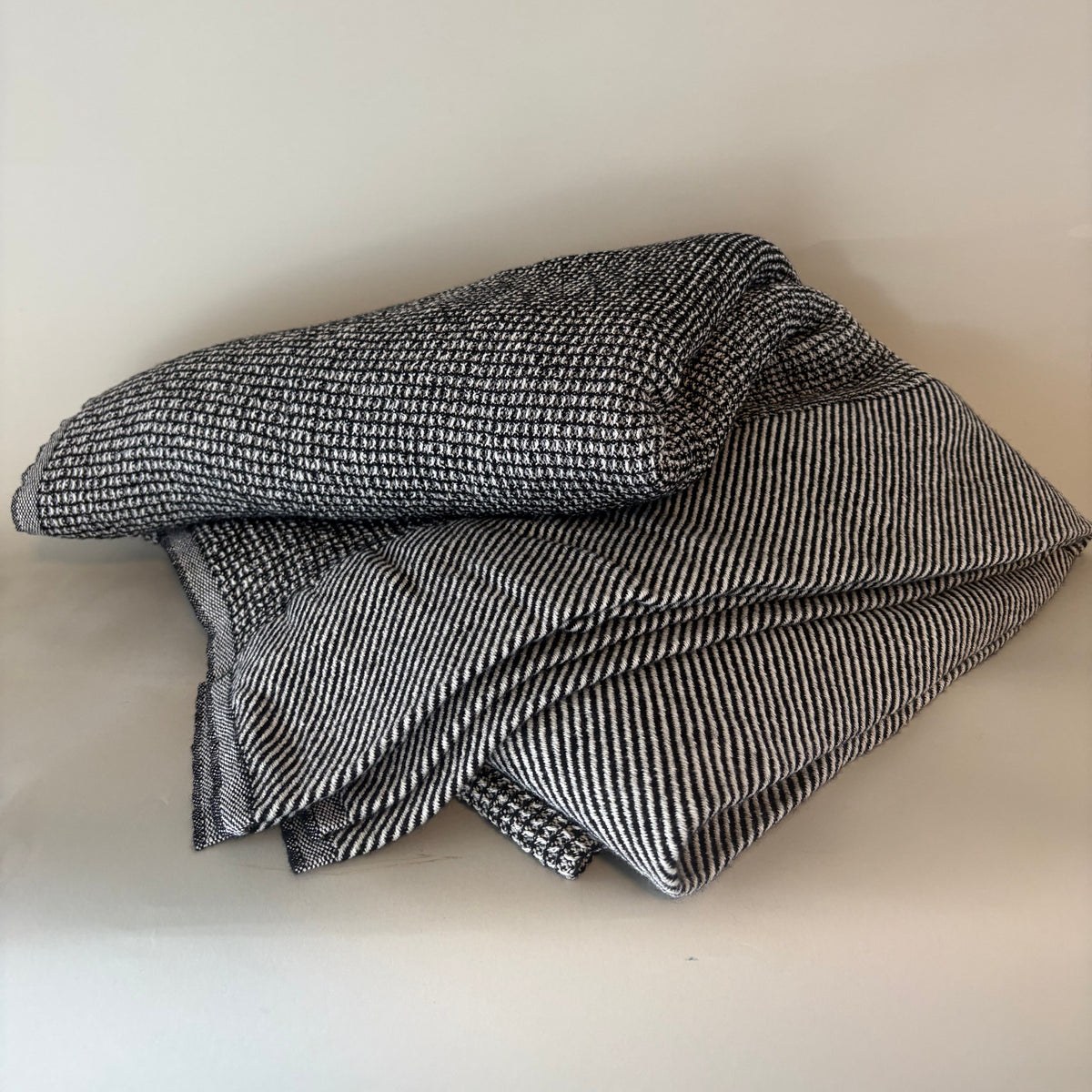 Cotton/Wool Throw Blanket