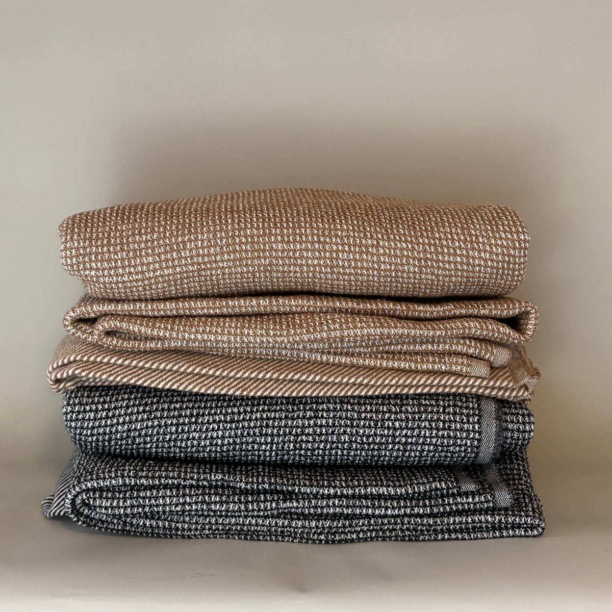 Cotton/Wool Throw Blanket