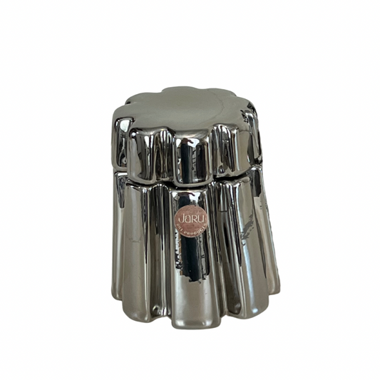 Silver Jaru Jar w/ Lid