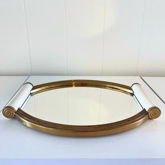 French Art Deco Mirrored Tray