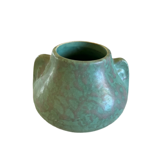 Green Brush McCoy vintage pottery