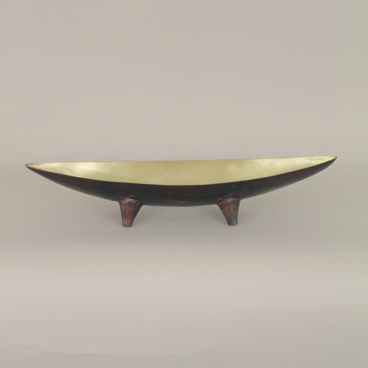 Mid Century Brass Bowl