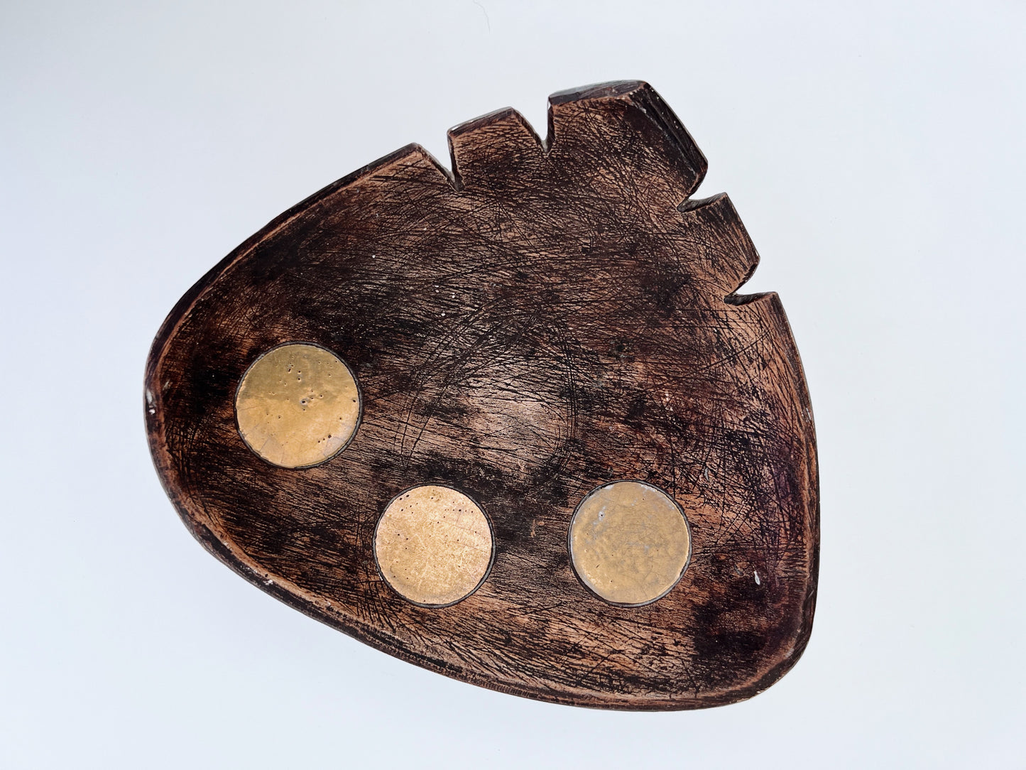 Jaru Jagged Edge Wood Bowl/Ashtray