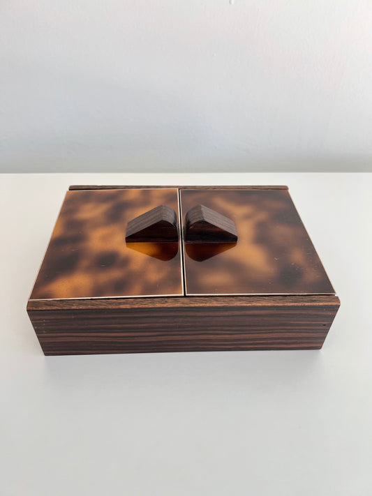 Art Deco Faux Tortoiseshell Box