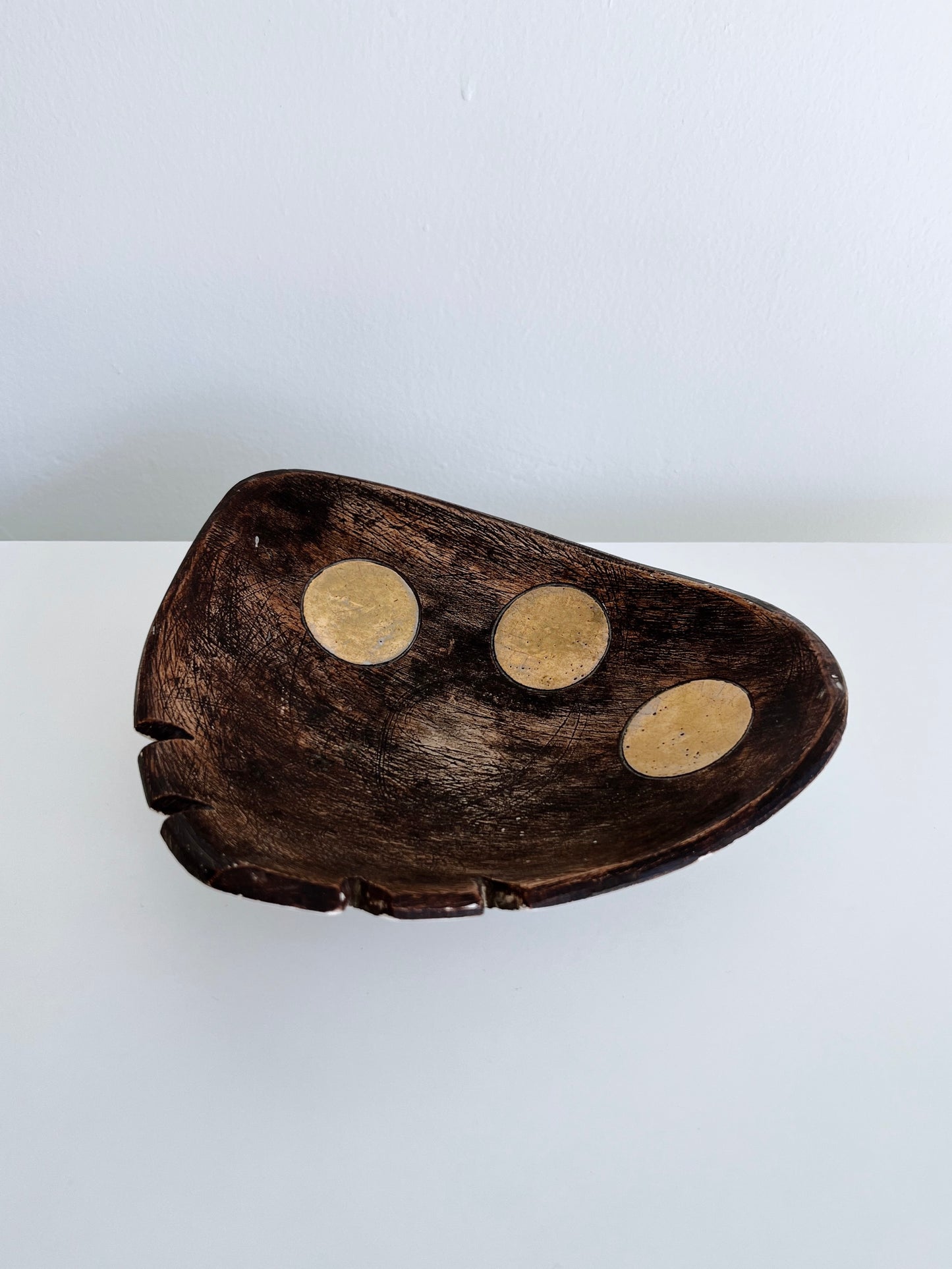 Jaru Jagged Edge Wood Bowl/Ashtray